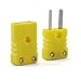 PZRT 1 Set K Type Thermocouple Plug Adapter RTD Circuits Mini Male/Female Wire Connector