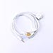 Inovat 30P Dock to USB AUX 3.5mm Audio Cable for Apple iPhone 4S 3GS iPod Touch 2-in-1 USB 3.5mm Audio Cable 4FT(White)