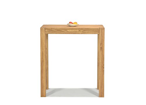 Hochtisch 100x60cm Rio Bonito B- Ware Farbton Honig hell Pinie Massivholz Tisch Bartisch Bistrotisch Stehtisch geölt und… – Bild 2