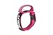 Julius-K9 Color & Gray Collar with Handle, Safety Lock and Interchangeable Patch, 2 in (21-29.5 in), Pink-Gray (Model: 200HA-K-PN-2015)