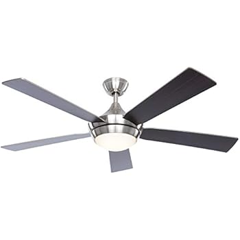 Fanimation Studio Collection Aire Drop 52 In Brushed Nickel Led