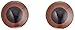 Darice 51120-07 Animal Eyes with Plastic Washer Brown 20Mm 2Pc