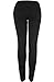 2LUV Women's Classic Stretchy 5 Pocket Skinny Color Jeans Black 9