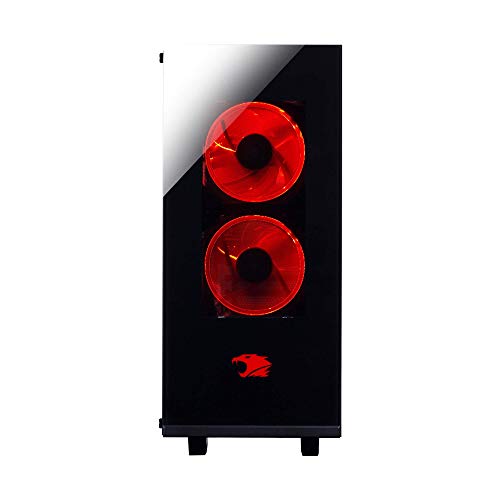 iBUYPOWER Gaming Computer Desktop PC AM006A AMD FX-8320 8-Core 3.5Ghz (4.0Ghz), NVIDIA Geforce GTX 1050 Ti 4GB, 16GB DDR3 RAM, 2TB 7200RPM HDD, Wi-Fi USB Adapter, Win 10 Home, Black