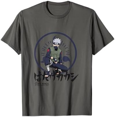 Amazon.com: Naruto Shippuden 3 Panels and Kanji Short Sleeve T