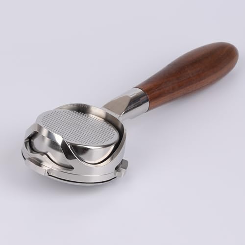 Photo 1 of KUCHZUBE 58mm Bottomless Portafilter 3 Ears Compatible For Calphalon Temp IQ/Kitchenaid KES6403 With 22g Capacity Filter Basket