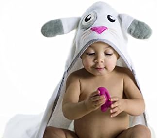 Hunny Bunny Bath Hooded Baby Towel 100% Cotton Soft Plush Girl Boy
