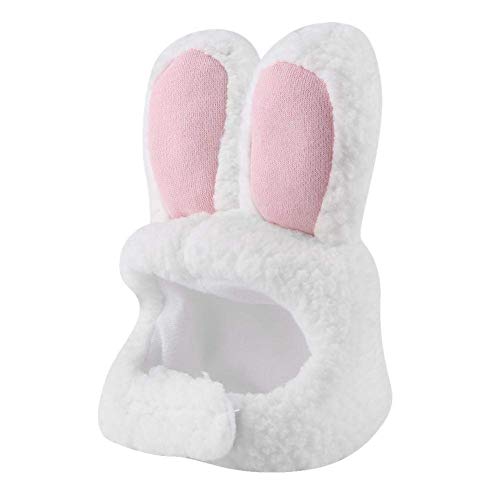 TOPINCN Rabbit Ear Cat Hat, Cute Pet Costume Cosplay Dress Professional Costume Bunny for Cats & Small Dogs Party Costume Accessory