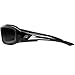 Edge Eyewear TXBG216 Brazeau Safety Glasses Black Frames Gradient Polarized Lens