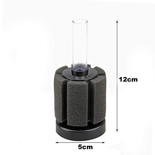 DishyKooker Hot Filter Cotton Sponge Aquarium Fish Biochemical Filter Filtration Foam PTSP Black M