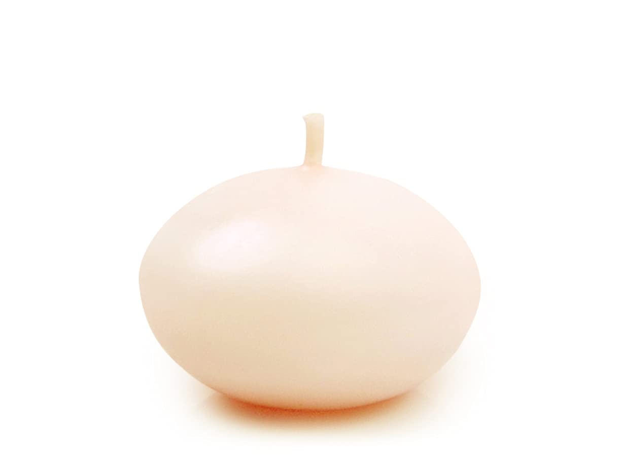 PartyDeco Conf. 50 Floating Candles, Beige