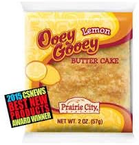 PRAIRIE CITY BAKERY - OOEY GOOEY LEMON CAKE - 1 of BOX/10