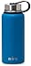 MIRA 40 oz Stainless Steel Vacuum Insulated Wide Mouth Water Bottle | Thermos Keeps Cold for 24 hours, Hot for 12 hours | Double Walled Powder Coated Travel Flask | Hawaiian Blue