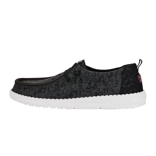 HEYDUDE Women's Wendy Perf Canvas Slip Loafer