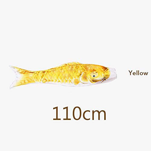 YA -TUBE 3D Cartoon Colorful Fish Flag Stamping Carp Banner Restaurant Carp Spray Windsock Japanese Fish Flag