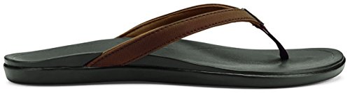 OLUKAI Women's Ho'Opio Dark Java/Dark Java 5 B US B (M)