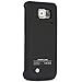 Galaxy S6 Battery Case, Ultra Slim Portable Rechargeable External Battery Backup Power Bank Charger Case Cover For Samsung Galaxy S6 With Kickstand (Black)