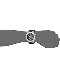 Invicta 22523 - Reloj de cuarzo para hombre con correa de silicona, color azul, 26 (modelo: 22523)