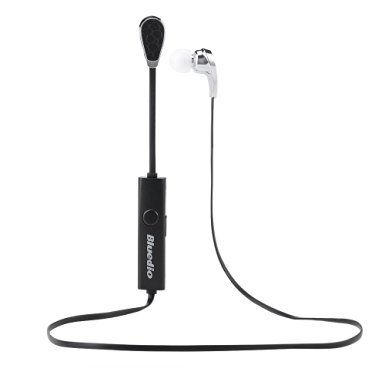 VicTec Bluetooth V4.1 AD2P Stereo Sport Sweat-proof Wet-proof Headset For Running Hiking With Handsfree Mic For Ipod Ipad IPhone 6 Plus 6 4 4S 5 5G 5S 5C Galaxy S3 S4 S5 Note 4 II III HTC ONE M7 M8 LG G3 G2 Say YES-NO To Answering-Rejecting income call