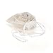 Jellycat Bashful Beige Bunny Baby Booties, 0-3 Months