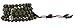 Tibetan Elastic 8mm Sandalwood Scented 108 Prayer Beads Wrap Bracelet Mala with Removable Charms