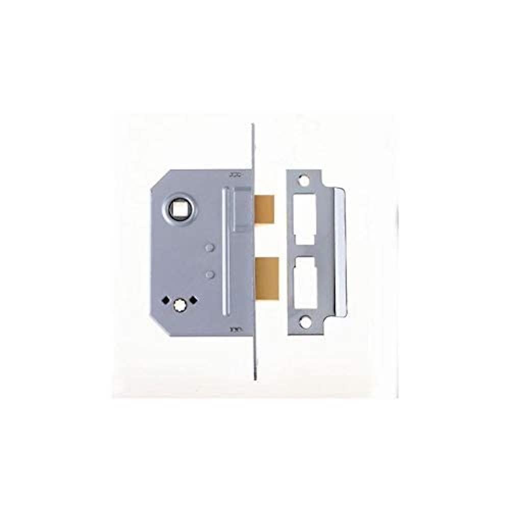 Yale Locks PM236CH25 Bathroom 2 Lever Sash Lock 2.5-inch - Polished Chrome Finish