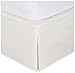Bed Maker’s Never Lift Your Mattress Microfiber Wrap-Around Bed Skirt, Tailored Style, Classic 14 Inch Drop Length, King, Ivory (Packaging May Vary)