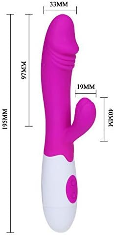 Rechargerable Rabbit Massage Portable Travel Viberate - Adjustable Intensity and Deep Kneading Massager for Neck, Back, Shoulders