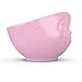 FIFTYEIGHT PRODUCTS TASSEN Porcelain Bowl, Dreamy Face Edition, 16 oz. Pink, (Single Bowl) for Serving Cereal, Soup