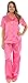 PajamaMania Women's Satin Shortsleeve Lounger Pajama