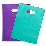 200 Teal & Purple Bags 100 Teal and 100 Purple