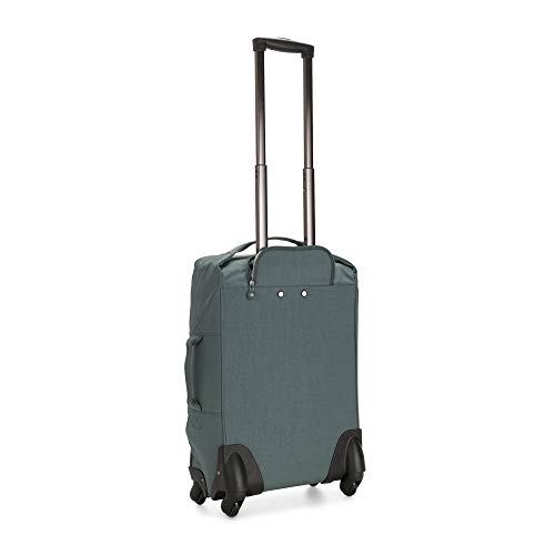 Kipling Darcey Softside Spinner Wheel Luggage, Light Aloe, CarryOn 22