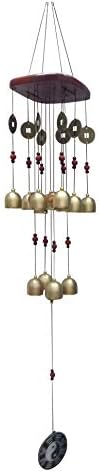 Ethnic Karigari Indian Handicrafts Paradise Vastu Wind Chimes for Living Room Balcony Window Outdoor and Indoor, 25"
