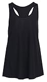 Women and Junior Cool Relaxed Loose Fit Rayon Knit Racerback Sports Tank Tops