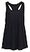 Women and Junior Cool Relaxed Loose Fit Rayon Knit Racerback Sports Tank Tops