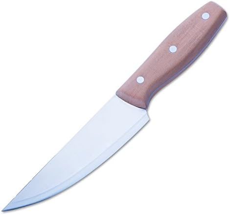KOFERY Clearance Sale 6-inch Stainless Steel Kitchen Butcher Knife with Ergonomic Wooden Handle (304 N)
