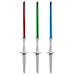 Adorox (12pcs) Star Wars Lightsaber Cupcake Picks Toppers Birthday Fun Party Decorations Kit (12)
