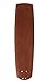 kathy ireland HOME 22-Inch Solid Wood Indoor/Outdoor Ceiling Fan Blades, Walnut, Damp Location, Set of 5 Blades