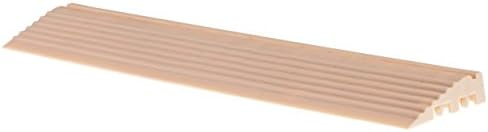 Swisstrax (A504.031.101-2) Ribtrax Modular Flooring Tile, Pegged Edge, Mocha Java - (Pack of 2)