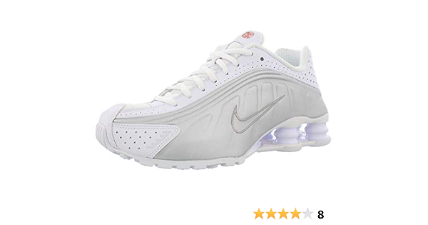 Amazon.com: Nike Shox R4 para mujer, blanco, 7.5 : Ropa, Zapatos y Joyería