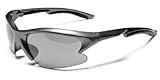 JiMarti JM22 Sport Wrap Sunglasses Mirror lens TR90 Unbreakable
