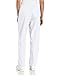 Landau Essentials Relaxed Fit 2-Pocket Elastic Scrub Pants for Women 8327 White