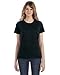 Anvil Ladies' Lightweight T-Shirt XL BLACK