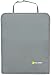 TIKE SMART Luxury Clean-Edge Kick Mat - Seat Back Protector and Seat Cover with Invisible Strap and Stiff Edging (1 Mat)