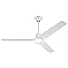 Westinghouse Lighting 7812700 Industrial 56-Inch Three-Blade Indoor Ceiling Fan, White with White Steel Blades primary
