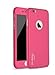 iKNOWTECH® Luxury Full Body Protect Hard Slim Case Cover With Tempered Glass For iPhone 6 Plus 5.5