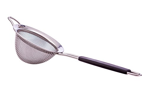 LiveFresh Fine Mesh Stainless Steel Mini Tea Strainer with Non Slip Handle - 3 inch - Ideal Size for Straining Teas and Cocktails or Sifting Flour, Sugar, Spices, and Herbs - Thumbnail 7