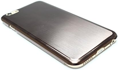 iPhone 6 4.7" Case Premium Luxury Titanium Alloy Cover Ultra Slim Fit Hard Case Many Colors with Cleaning Cloth, PXV (TM) (Brown)