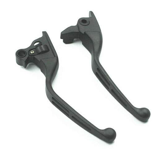 USA Shipping Pair Black Brake Clutch Levers Motorcycle For Harley FLHR Electra Street Glide Touring
