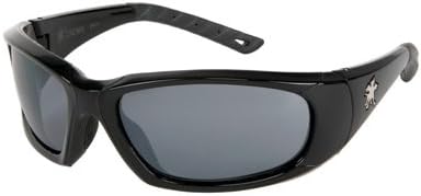 Crews Force Flex Next Generation Ultra-Flexible Safety Glasses With Gray Anti-Fog Lens